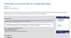 Desktop Screenshot of linkeddatabook.com
