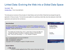 Tablet Screenshot of linkeddatabook.com